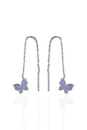 Heliophilia Silver Pendientes de Plata de Ley 925